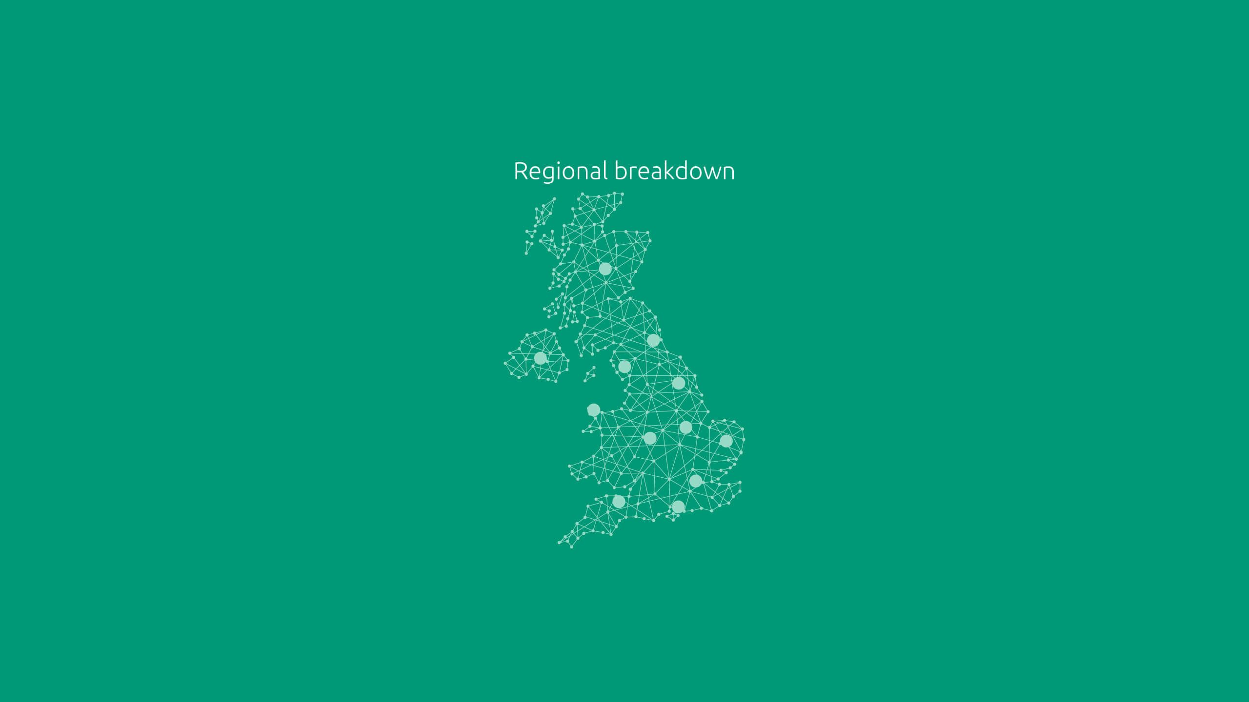 Regional breakdown