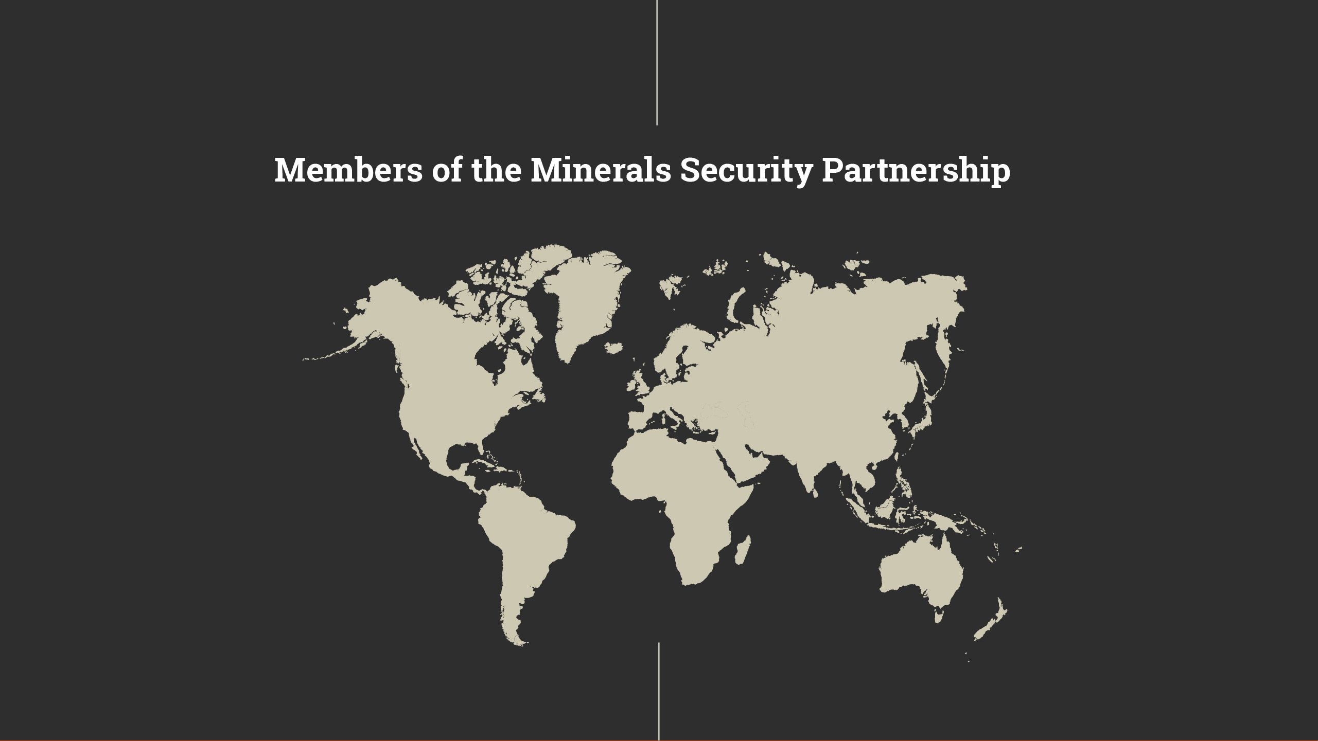 Members of the Minerals Security Partnership