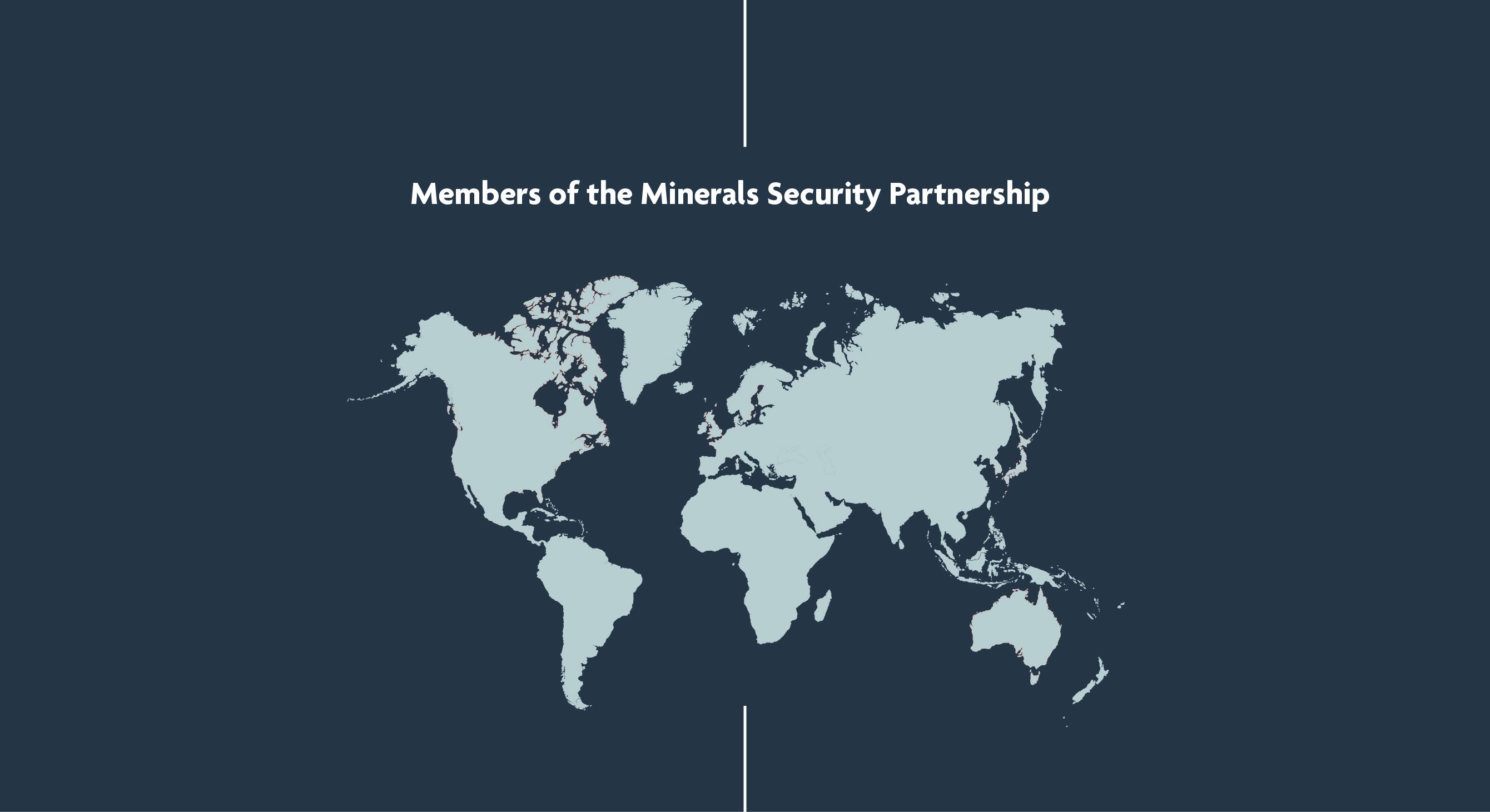 Members of the Minerals Security Partnership